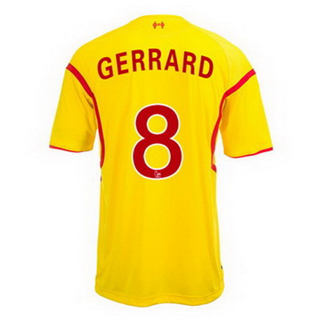Camiseta Gerrard del Liverpool Segunda 2014-2015 baratas