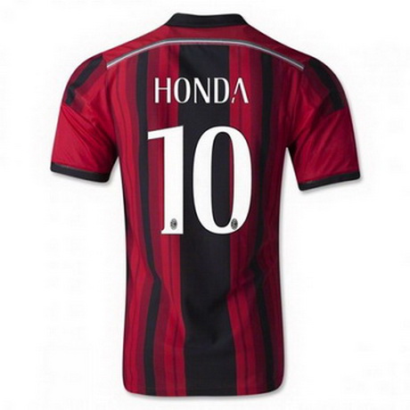 Camiseta HONDA del AC Milan Primera 2014-2015 baratas