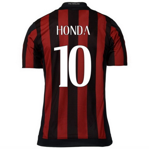 Camiseta HONDA del AC Milan Primera 2015-2016 baratas