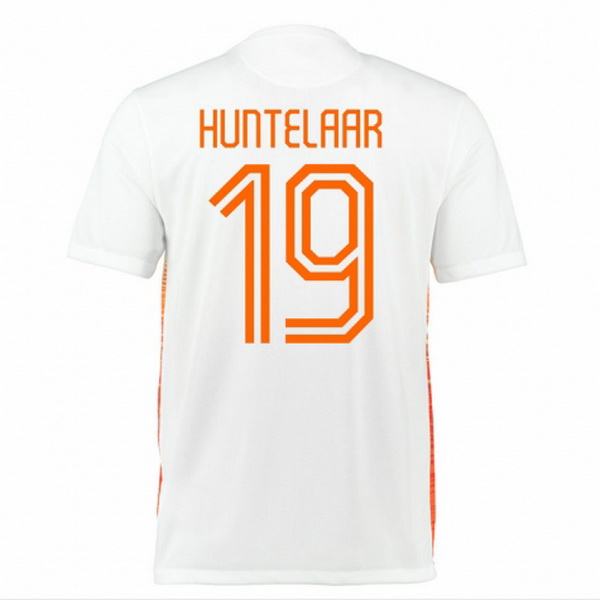 Camiseta HUNTELAAR del Holanda Segunda 2015-2016 baratas