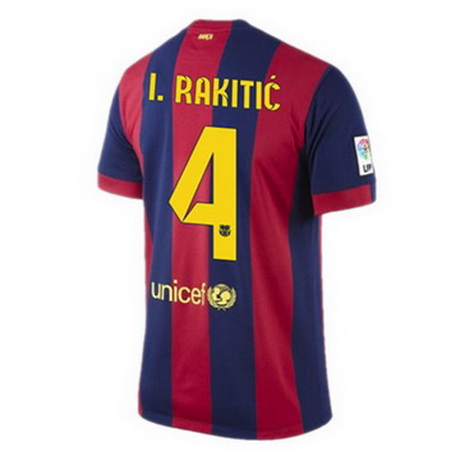Camiseta I. Rakitic del Barcelona Primera 2014-2015 baratas - Haga un click en la imagen para cerrar