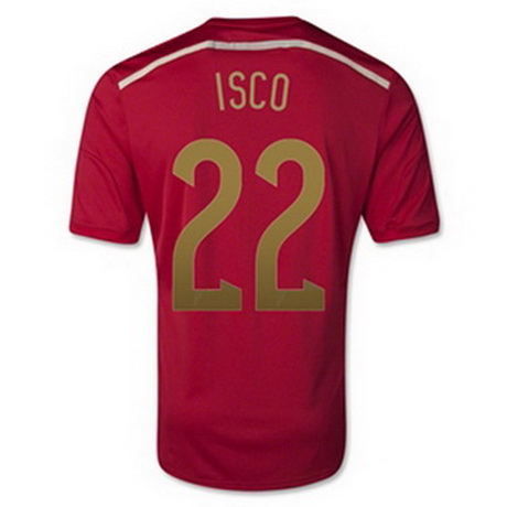 Camiseta ISCO del Espana Primera 2014-2015 baratas