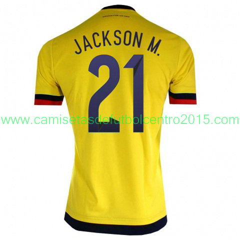 Camiseta JACKSON del Colombia Primera 2015-2016 baratas