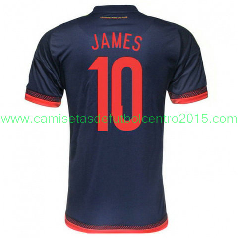 Camiseta JAMES del Colombia Segunda 2015-2016 baratas