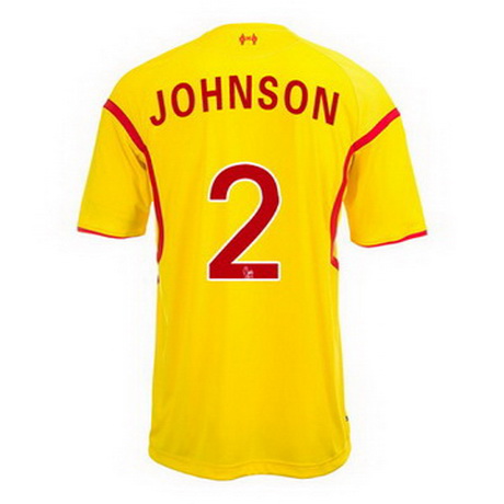 Camiseta Johnson del Liverpool Segunda 2014-2015 baratas - Haga un click en la imagen para cerrar