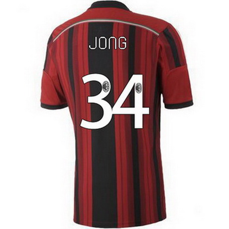 Camiseta Jong del AC Milan Primera 2014-2015 baratas