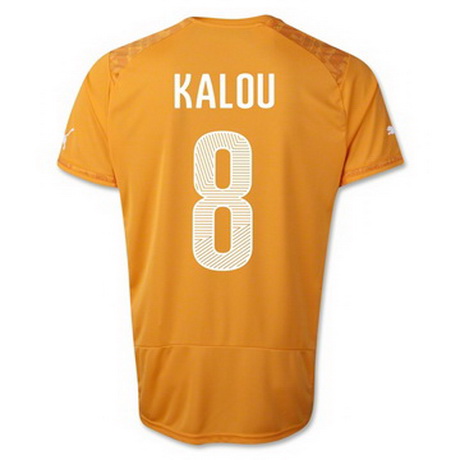 Camiseta KALOU del Cote dIvoire Primera 2014-2015 baratas
