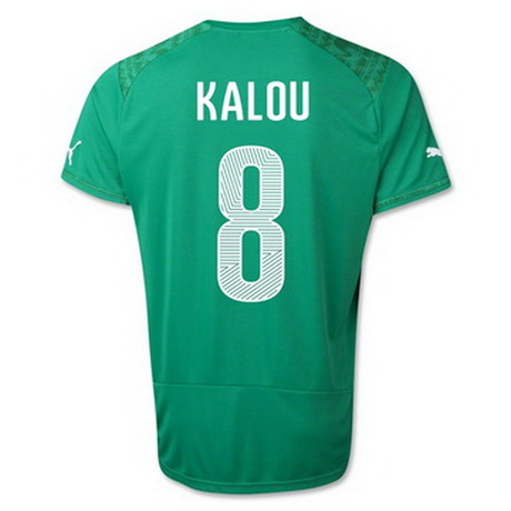 Camiseta KALOU del Cote dIvoire Segunda 2014-2015 baratas