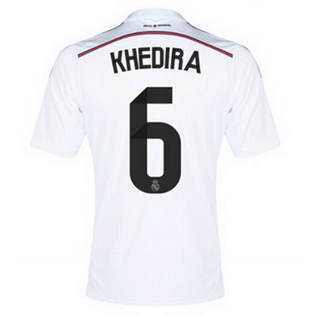 Camiseta KHEDIRA del Real Madrid Primera 2014-2015 baratas