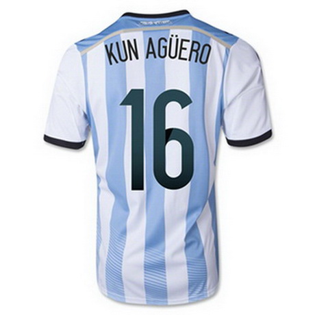 Camiseta KUN AGUERO del Argentina Primera 2014-2015 baratas