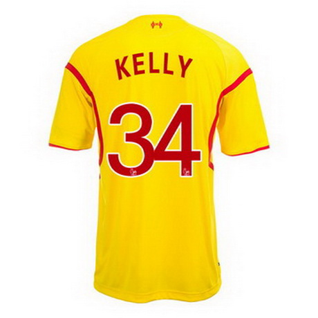 Camiseta Kelly del Liverpool Segunda 2014-2015 baratas