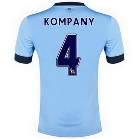 Camiseta Kompany del Manchester City Primera 2014-2015 baratas