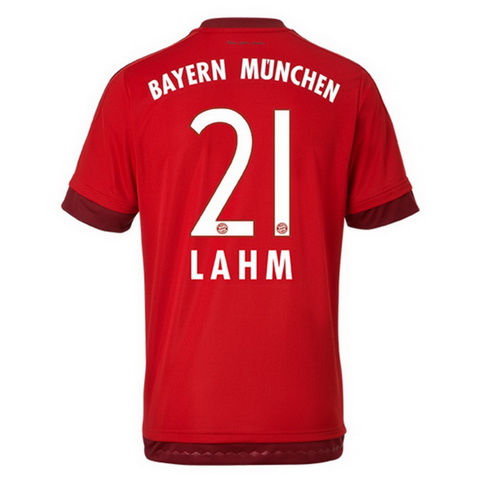 Camiseta LAHM del Bayern Munich Primera 2015-2016 baratas