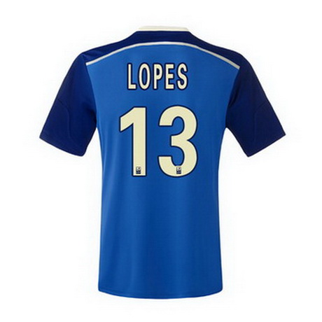 Camiseta Lopes del Lyon Segunda 2014-2015 baratas