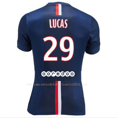 Camiseta Lucas del PSG Primera 2014-2015 baratas