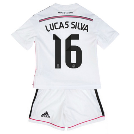 Camiseta Lucas silva del Real Madrid Nino Primera 2014-2015 baratas - Haga un click en la imagen para cerrar