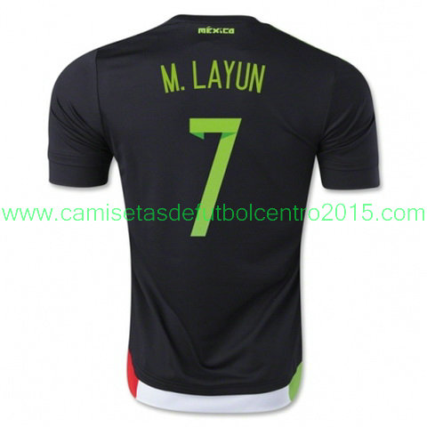 Camiseta M.LAYUN del Mexico Primera 2015-2016 baratas