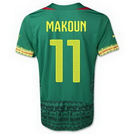 Camiseta MAKOUN del Camerun Primera 2014-2015 baratas