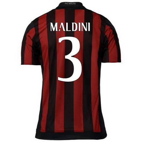 Camiseta MALDINI del AC Milan Primera 2015-2016 baratas
