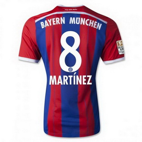 Camiseta MARTINEZ del Bayern Munich Primera 2014-2015 baratas