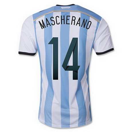 Camiseta MASCHERANO del Argentina Primera 2014-2015 baratas