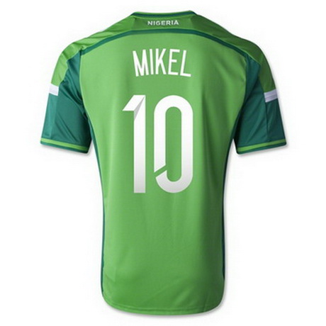 Camiseta MIKEL del Nigeria Primera 2014-2015 baratas