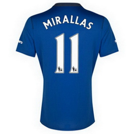 Camiseta MIRALLAS del Everton Primera 2014-2015 baratas