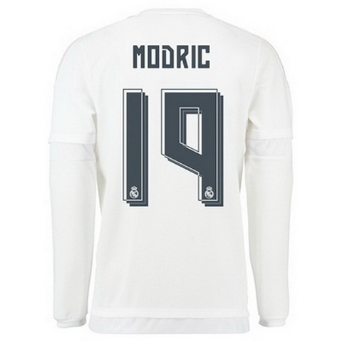Camiseta MODRIC del Real Madrid ML Primera 2015-2016 baratas