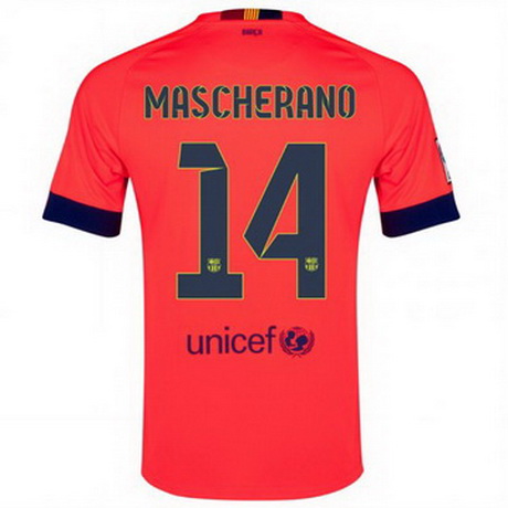 Camiseta Mascherano del Barcelona Segunda 2014-2015 baratas