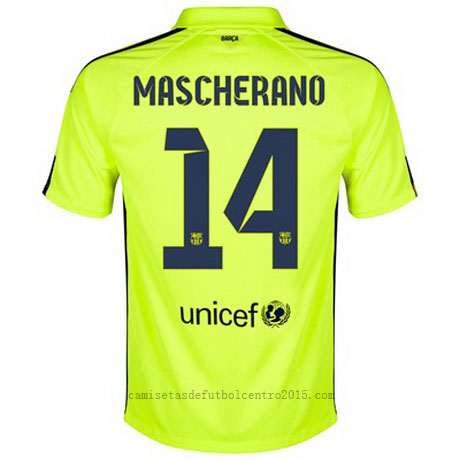 Camiseta Mascherano del Barcelona Tercera 2014-2015 baratas