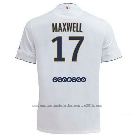 Camiseta Maxwell del PSG Segunda 2014-2015 baratas