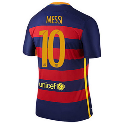 Camiseta Messi del Barcelona Primera 2015-2016 baratas