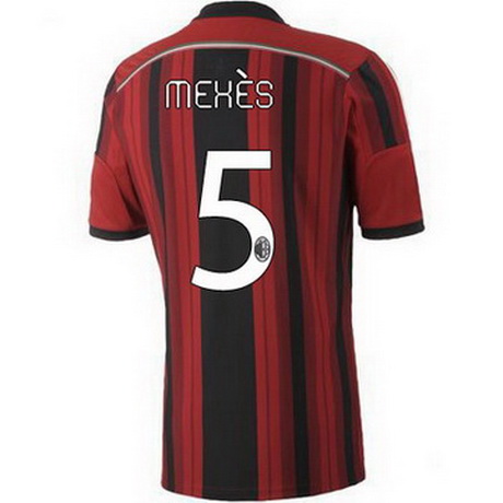 Camiseta Mexes del AC Milan Primera 2014-2015 baratas