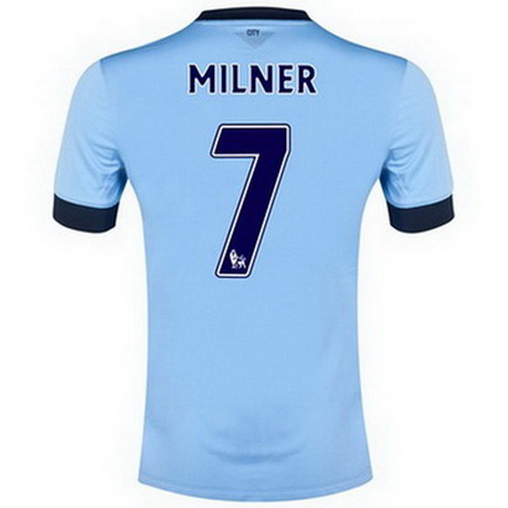 Camiseta Milner del Manchester City Primera 2014-2015 baratas