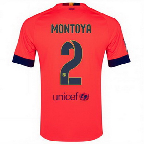 Camiseta Montoya del Barcelona Segunda 2014-2015 baratas