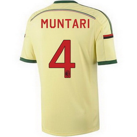 Camiseta Muntari del AC Milan Tercera 2014-2015 baratas