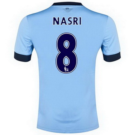 Camiseta Nasri del Manchester City Primera 2014-2015 baratas