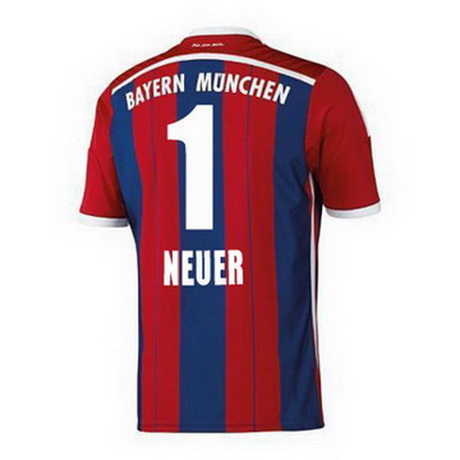 Camiseta Neuer del Bayern Munich Primera 2014-2015 baratas