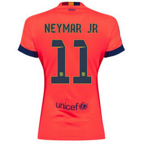 Camiseta Neymar del Barcelona Mujer Segunda 2014-2015 baratas - Haga un click en la imagen para cerrar