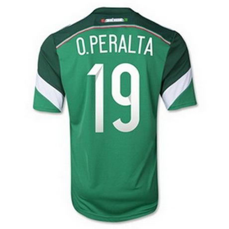 Camiseta O.PERALTA del Mexico Primera 2014-2015 baratas