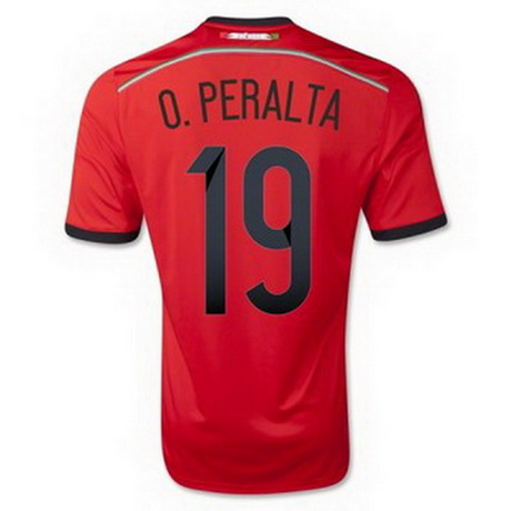 Camiseta O.PERALTA del Mexico Segunda 2014-2015 baratas
