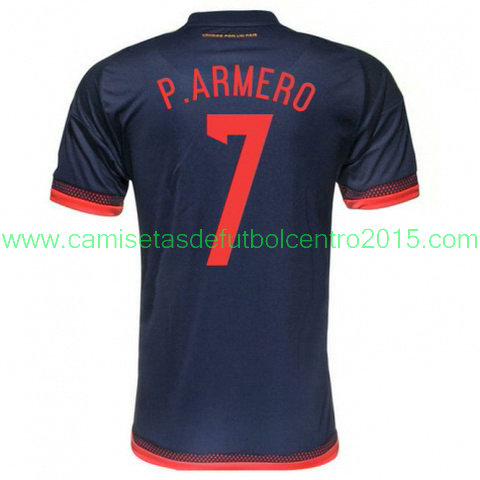 Camiseta P.ARMERO del Colombia Segunda 2015-2016 baratas