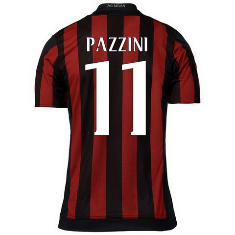 Camiseta PAZZINI del AC Milan Primera 2015-2016 baratas