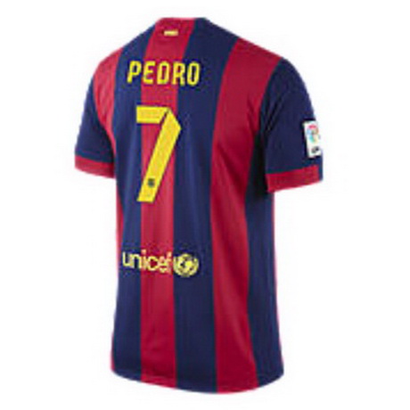 Camiseta PEDRO del Barcelona Primera 2014-2015 baratas