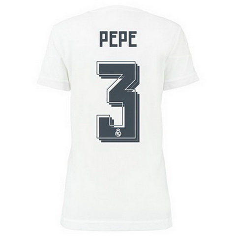 Camiseta PEPE del Real Madrid Mujer Primera 2015-2016 baratas