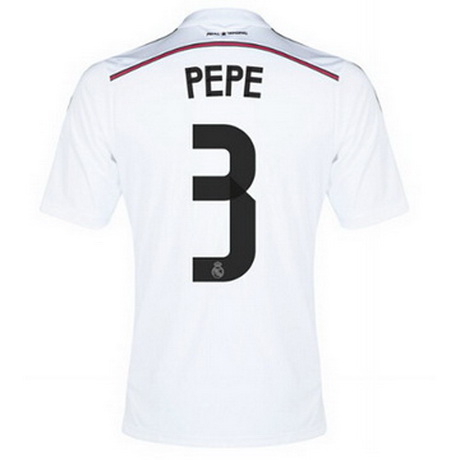 Camiseta PEPE del Real Madrid Primera 2014-2015 baratas