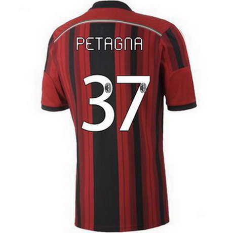Camiseta Petagna del AC Milan Primera 2014-2015 baratas