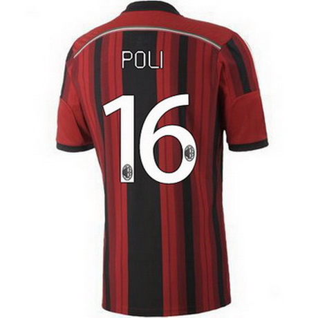 Camiseta Poli del AC Milan Primera 2014-2015 baratas