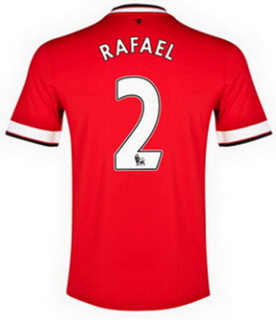 Camiseta RAFAEL del Manchester United Primera 2014-2015 baratas