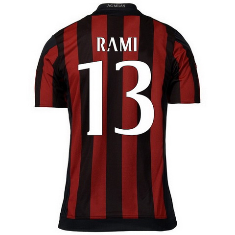 Camiseta RAMI del AC Milan Primera 2015-2016 baratas